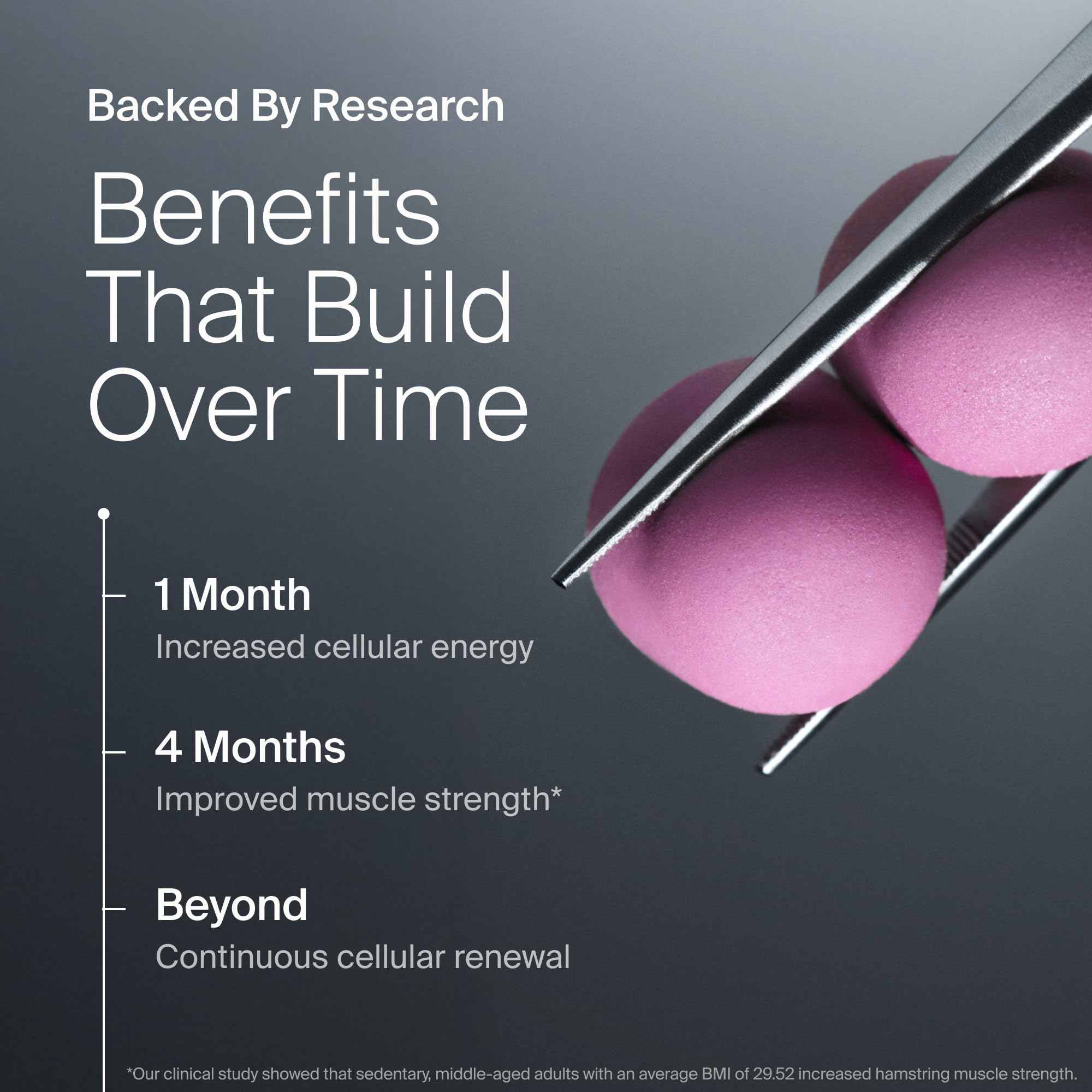 Timeline Mitopure Gummies USA-made seal indicating purity and potency.