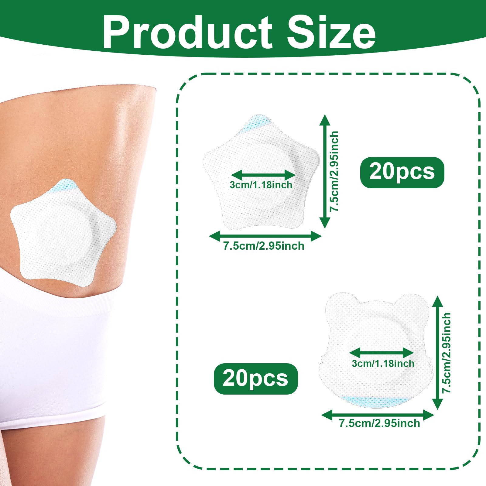 Tinoaly bear-shaped wrap provides comfortable wear during sleep or travel