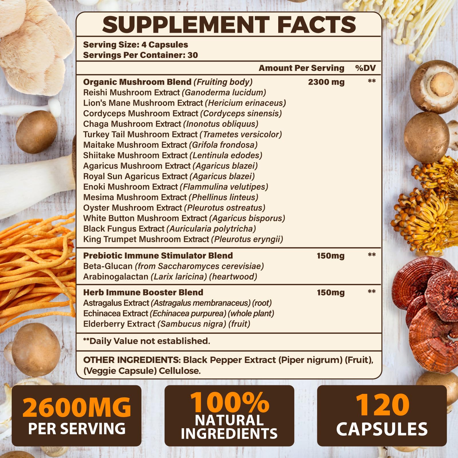 Tioewque capsules close-up for easy swallowing and memory support.