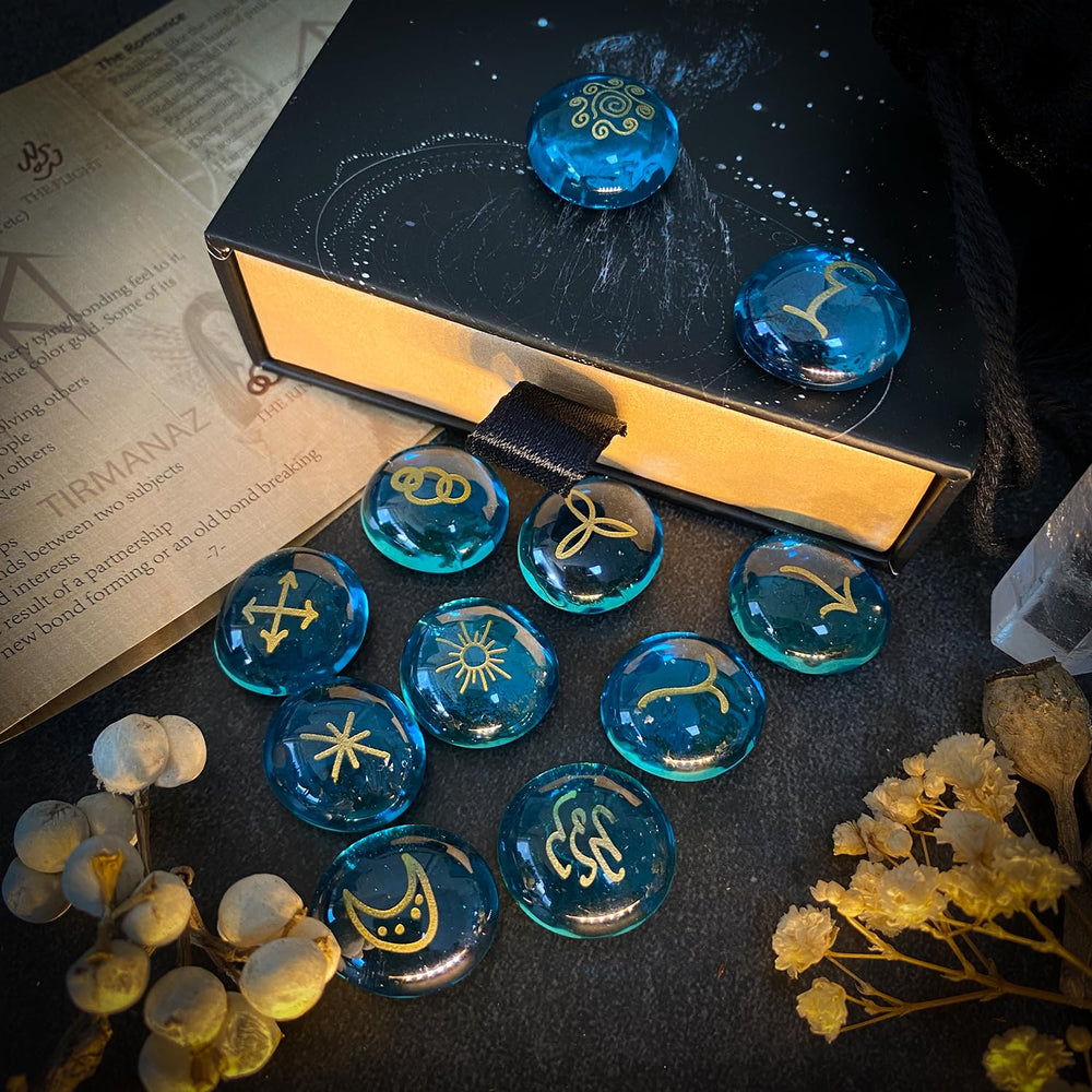Tirmanaz divination scene emphasizing focus and mindfulness