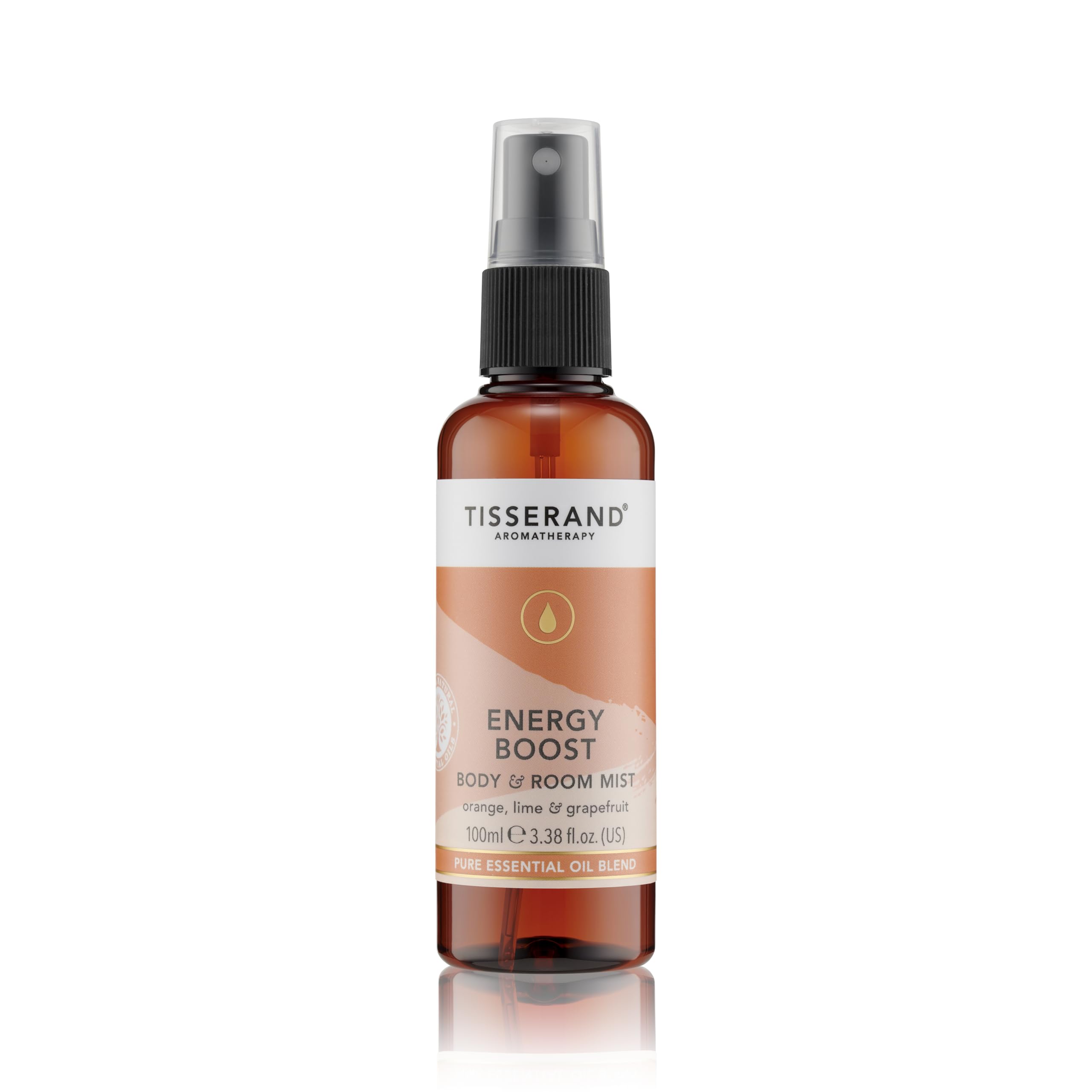 Tisserand Moodfix Mist bottle pour gift for quick energy lift