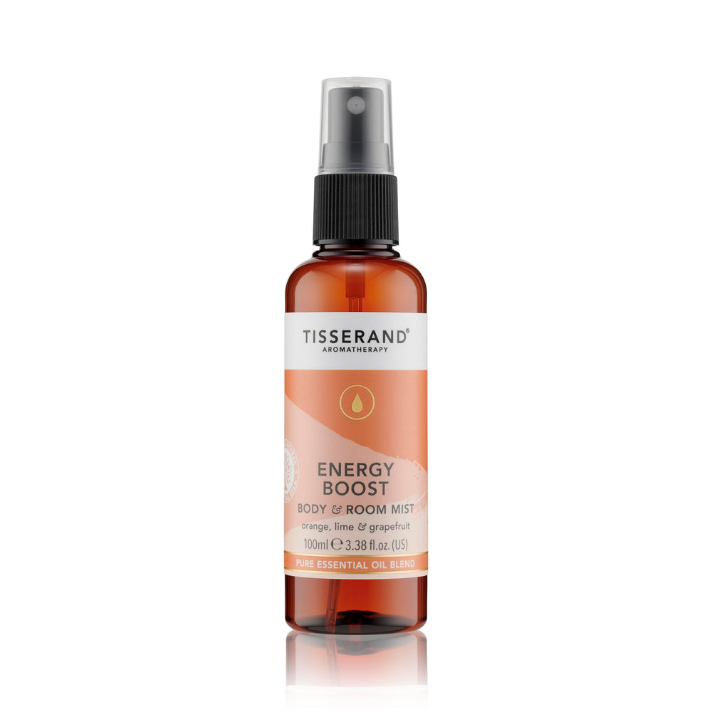 Tisserand Moodfix Mist bottle pour gift for quick energy lift