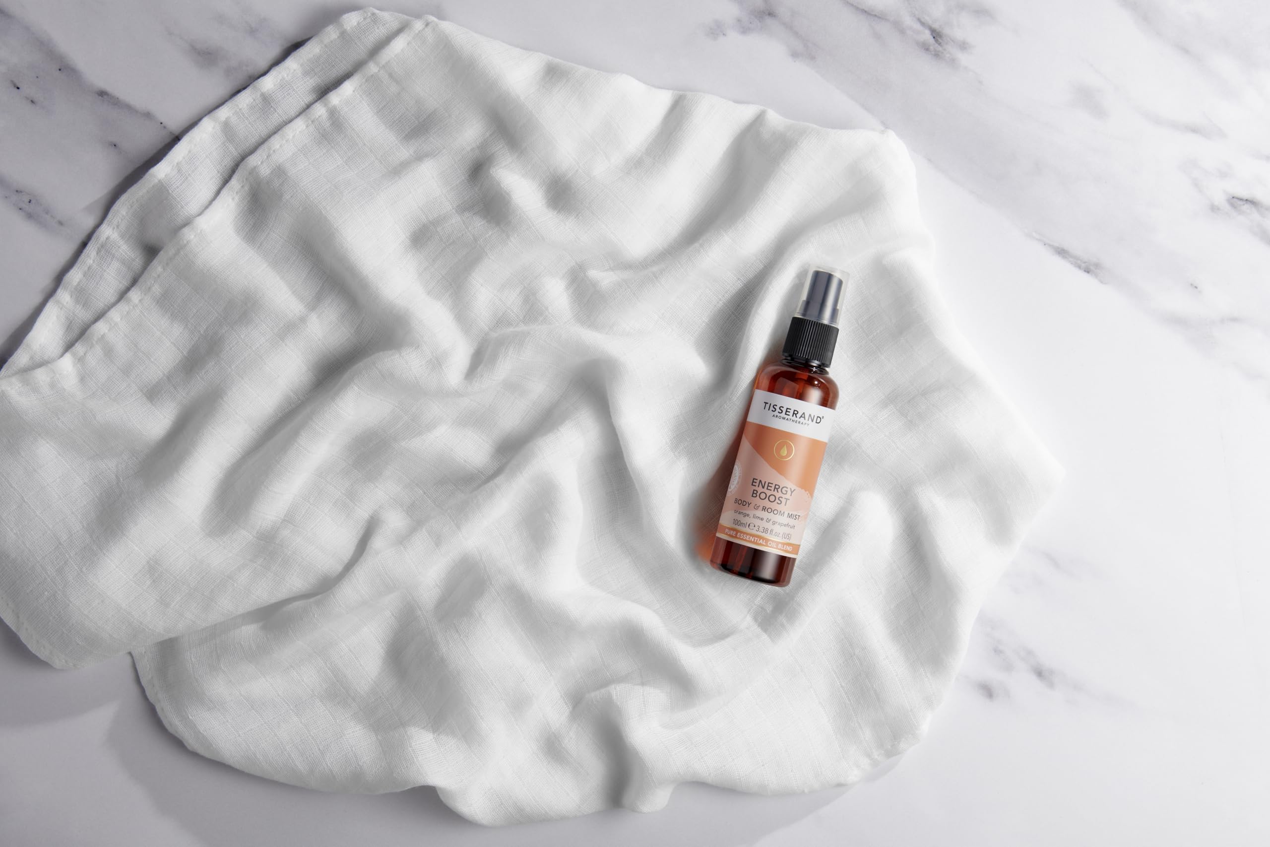 Tisserand Moodfix Mist spray action releasing citrus energy