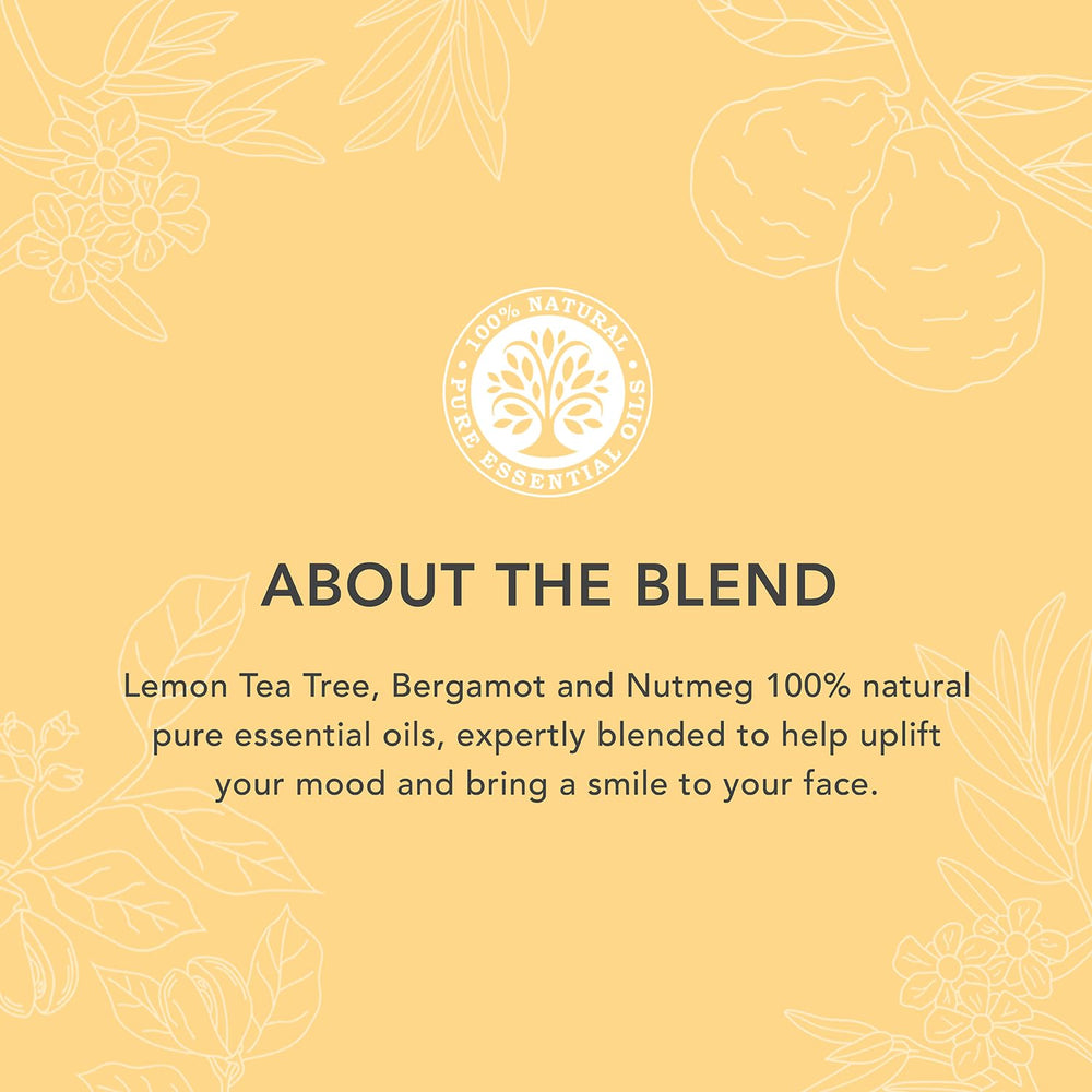 Bergamot note highlighted on Tisserand Happy Vibes roller ball