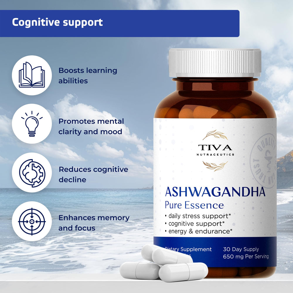 Ashwagandha with black pepper extract for enhanced absorption