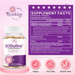 Tiyuoklop SODuline pink beadlets capsule texture for skin smoothness