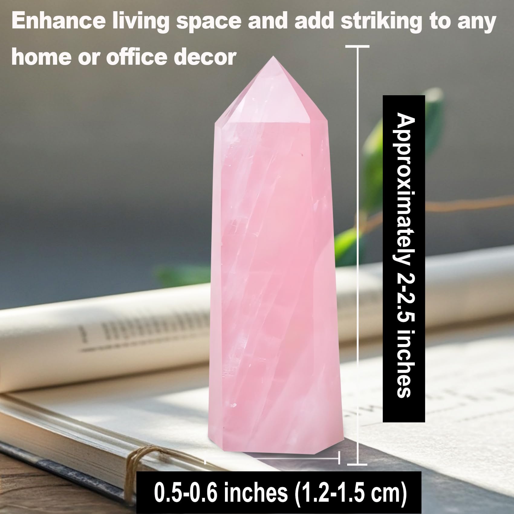 Tizzomx energy balancing obelisk concentrates energy for mental and emotional balance.