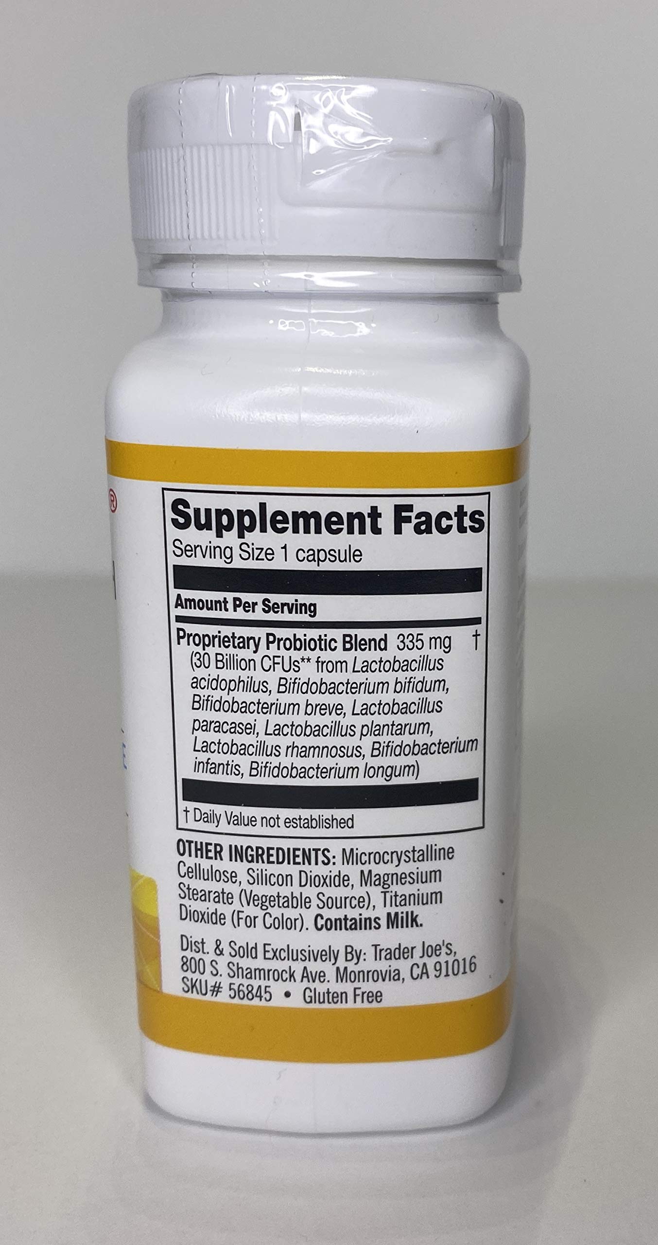 TJ's Advanced Strength Probiotic capsules ready for daily use