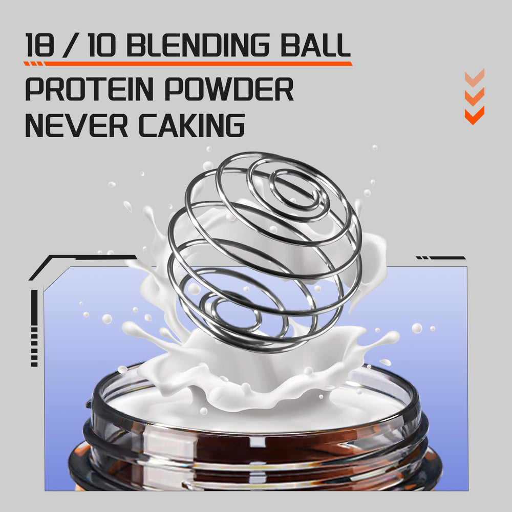 TKK Blender Shaker 24oz one-touch lid provides quick drink access.