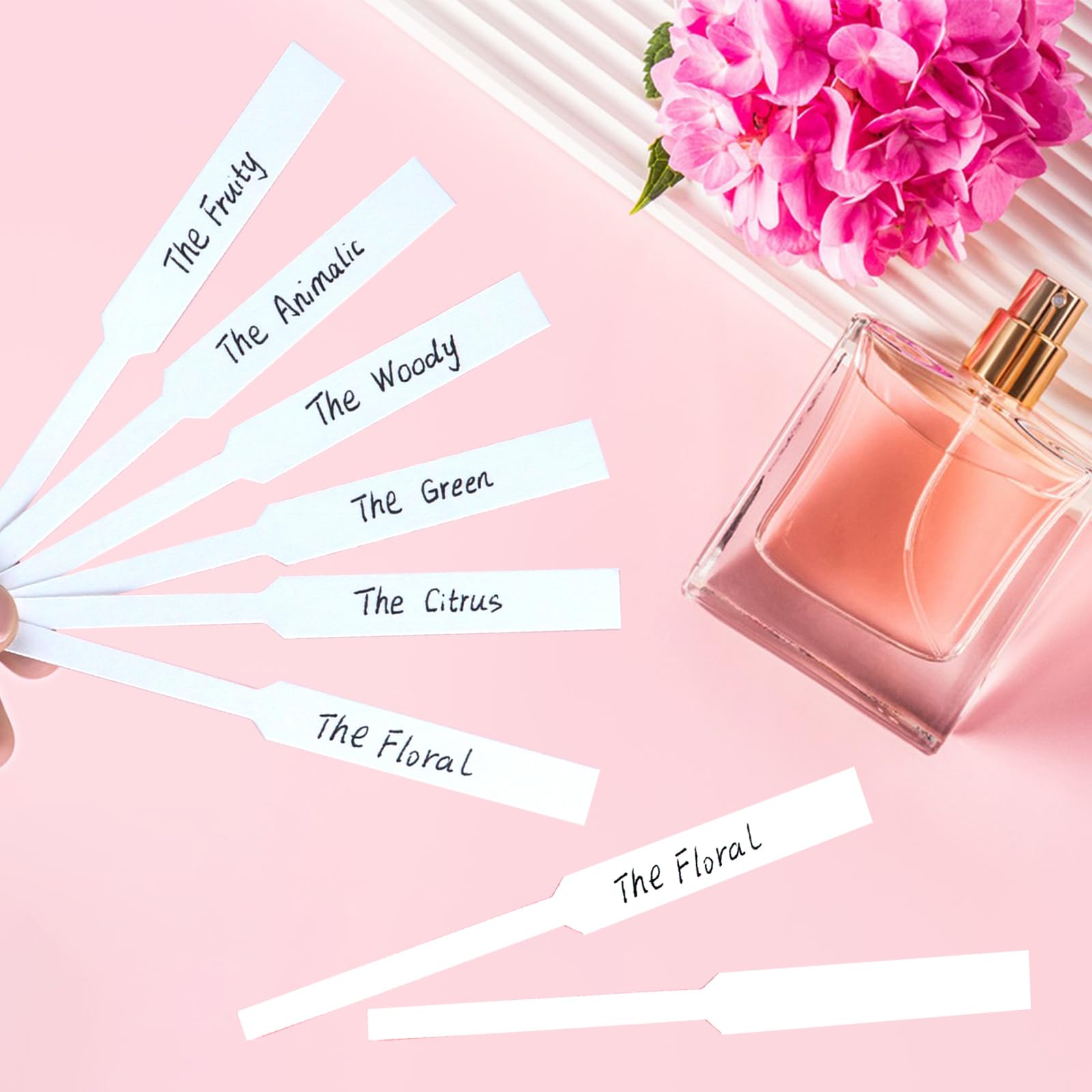 TKYZMS easy-use dip strips allow fast fragrance absorption and evaluation.