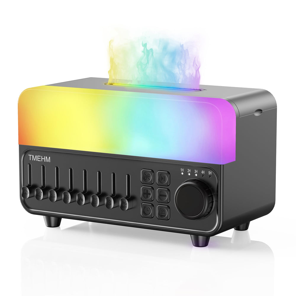 TMEHM 4-in-1 aroma diffuser front view for a modern bedroom