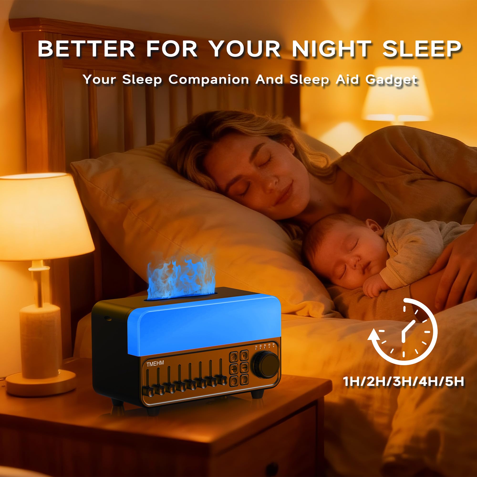 TMEHM ambient sounds for sleep-friendly options