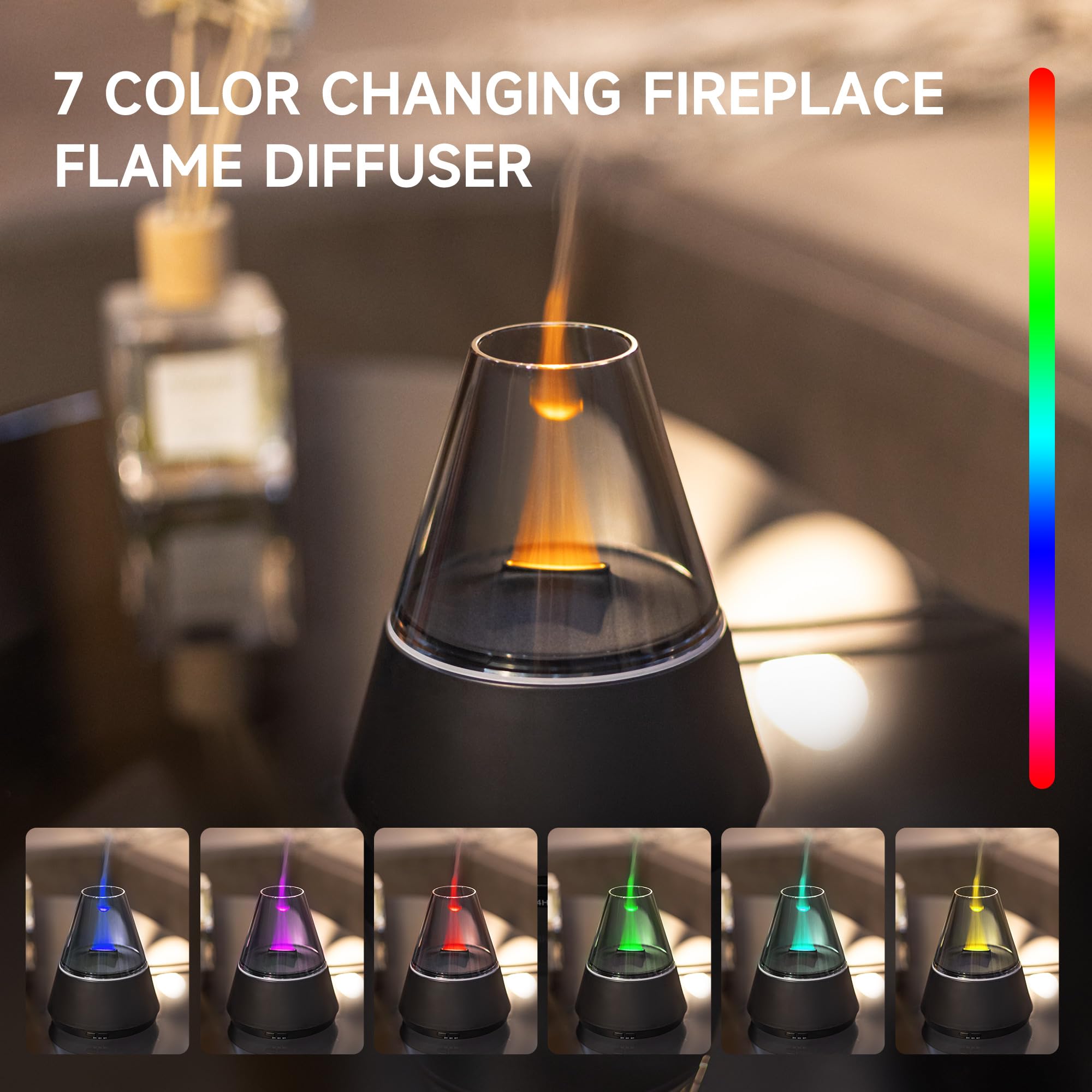 Front view of timer options on the TMEHM diffuser.