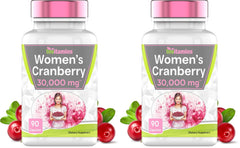 tnvitamins cranberry pills for women bottle capsules supporting urinary tract health