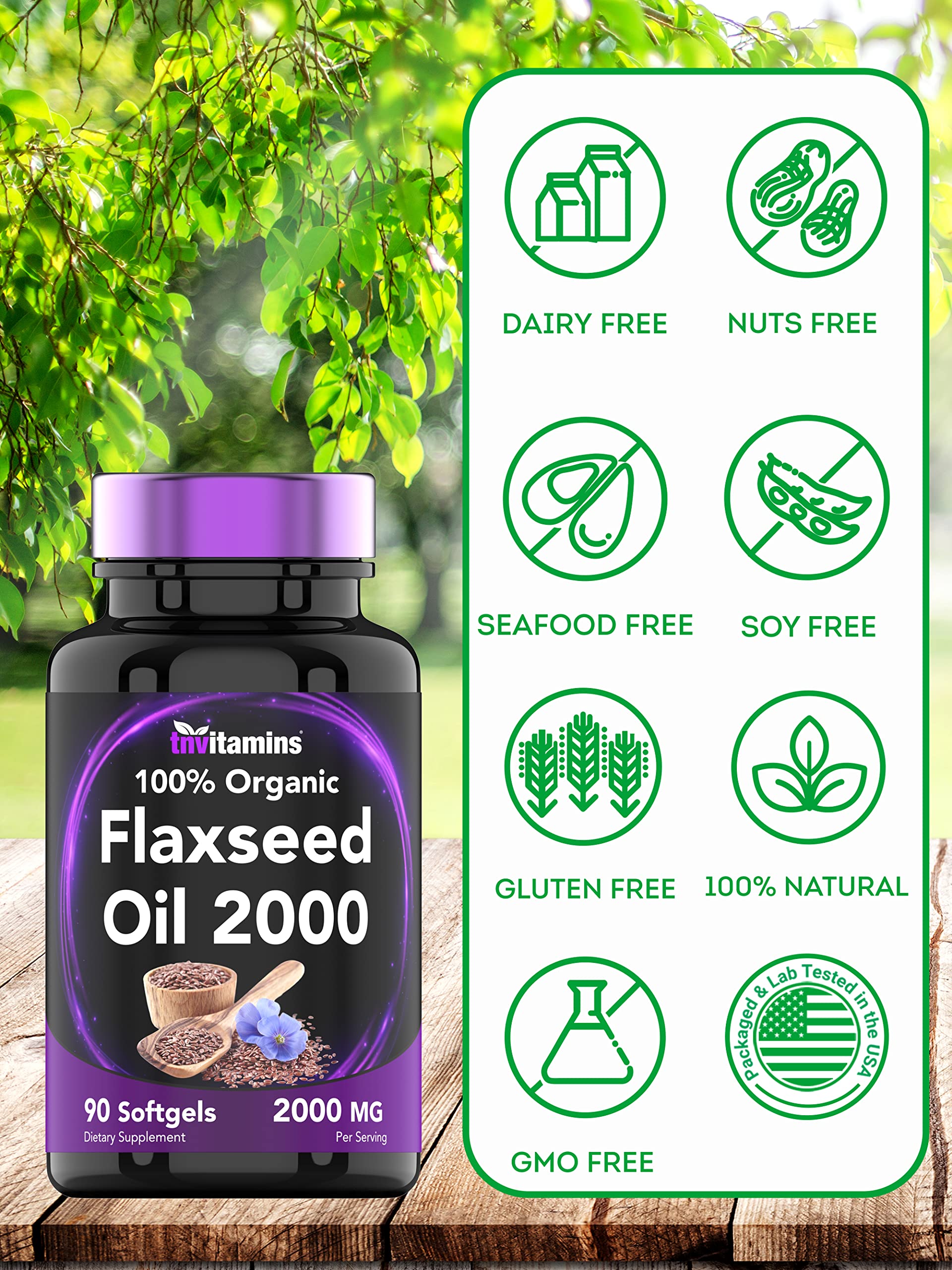 tnvitamins flaxseed oil softgels closeup texture of softgels