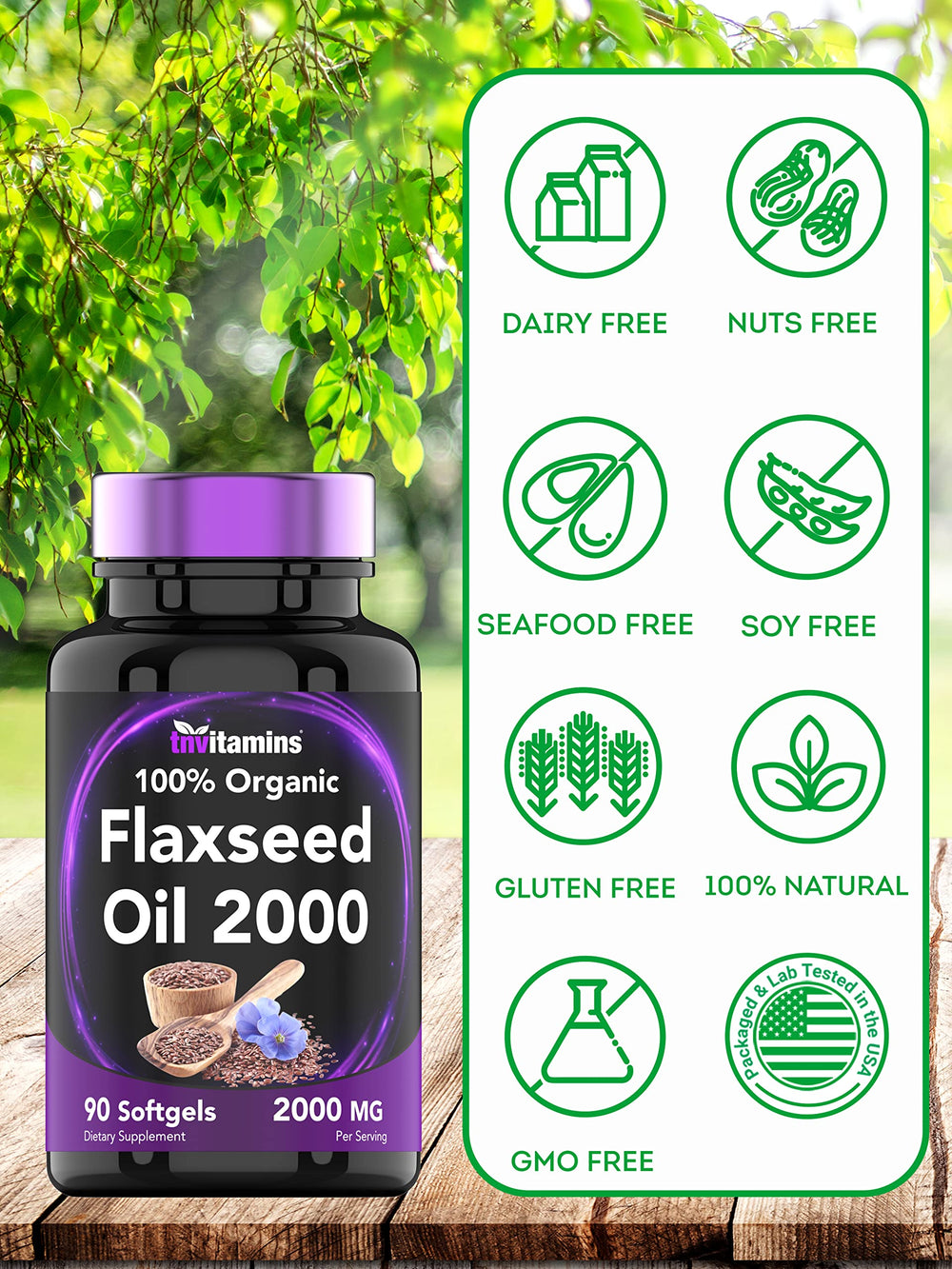 tnvitamins flaxseed oil softgels closeup texture of softgels
