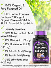 tnvitamins flaxseed oil softgels pack-2 on kitchen counter