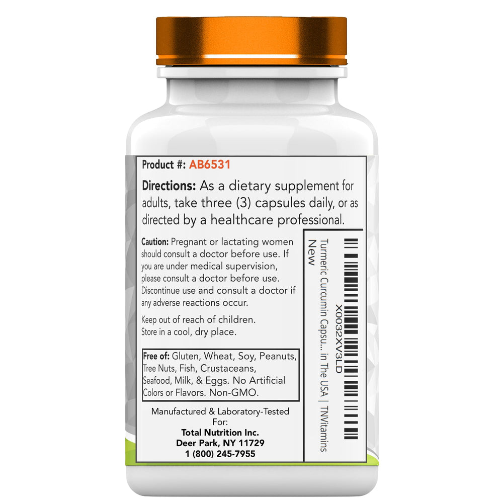 tnvitamins Golden orange capsules highlighting rich color.