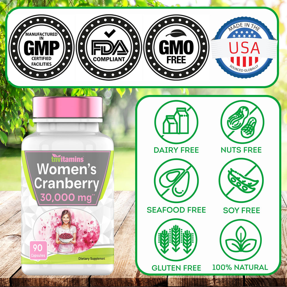 tnvitamins non-GMO dairy nut soy gluten-free formula label