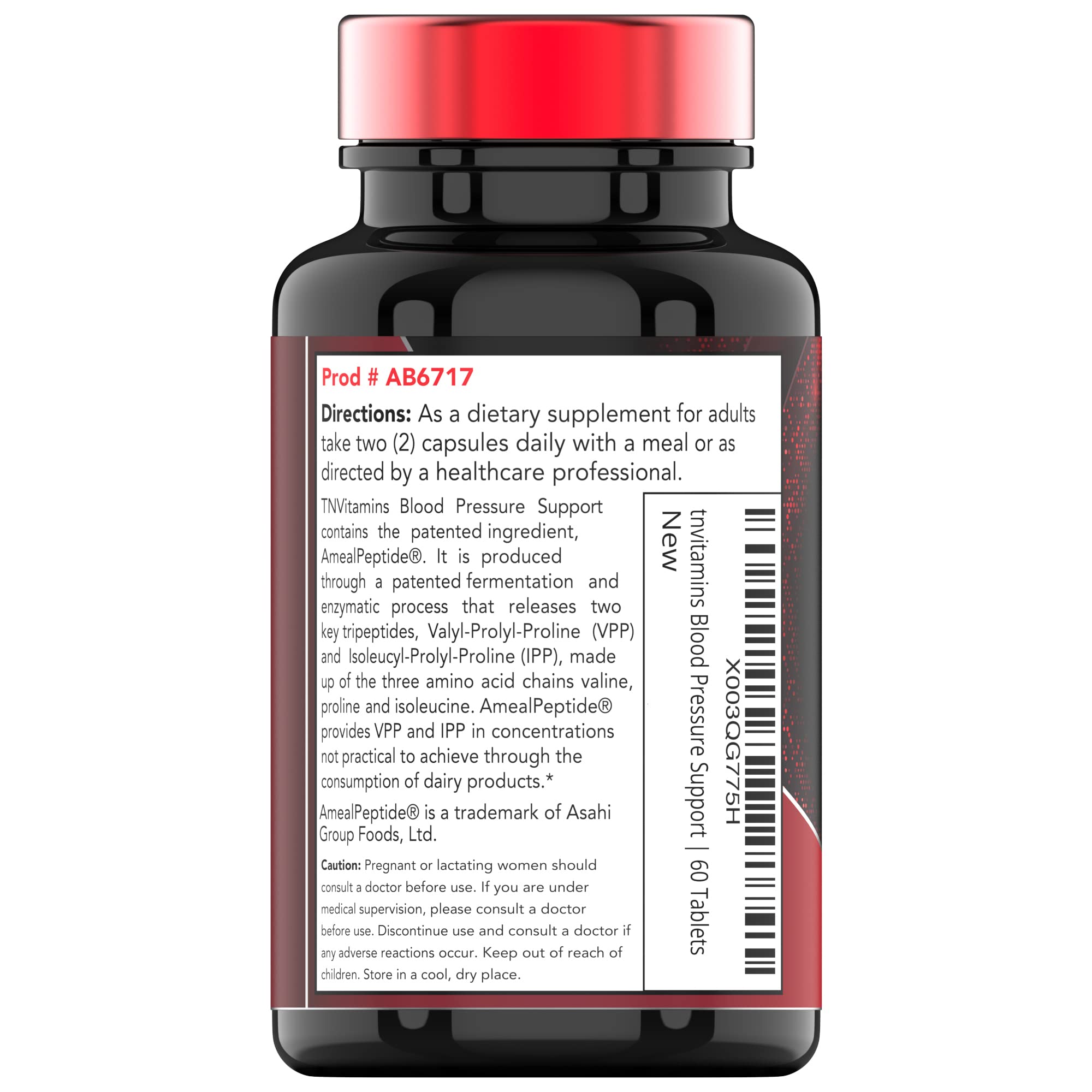 TNVitamins USA lab-tested quality seal on packaging.
