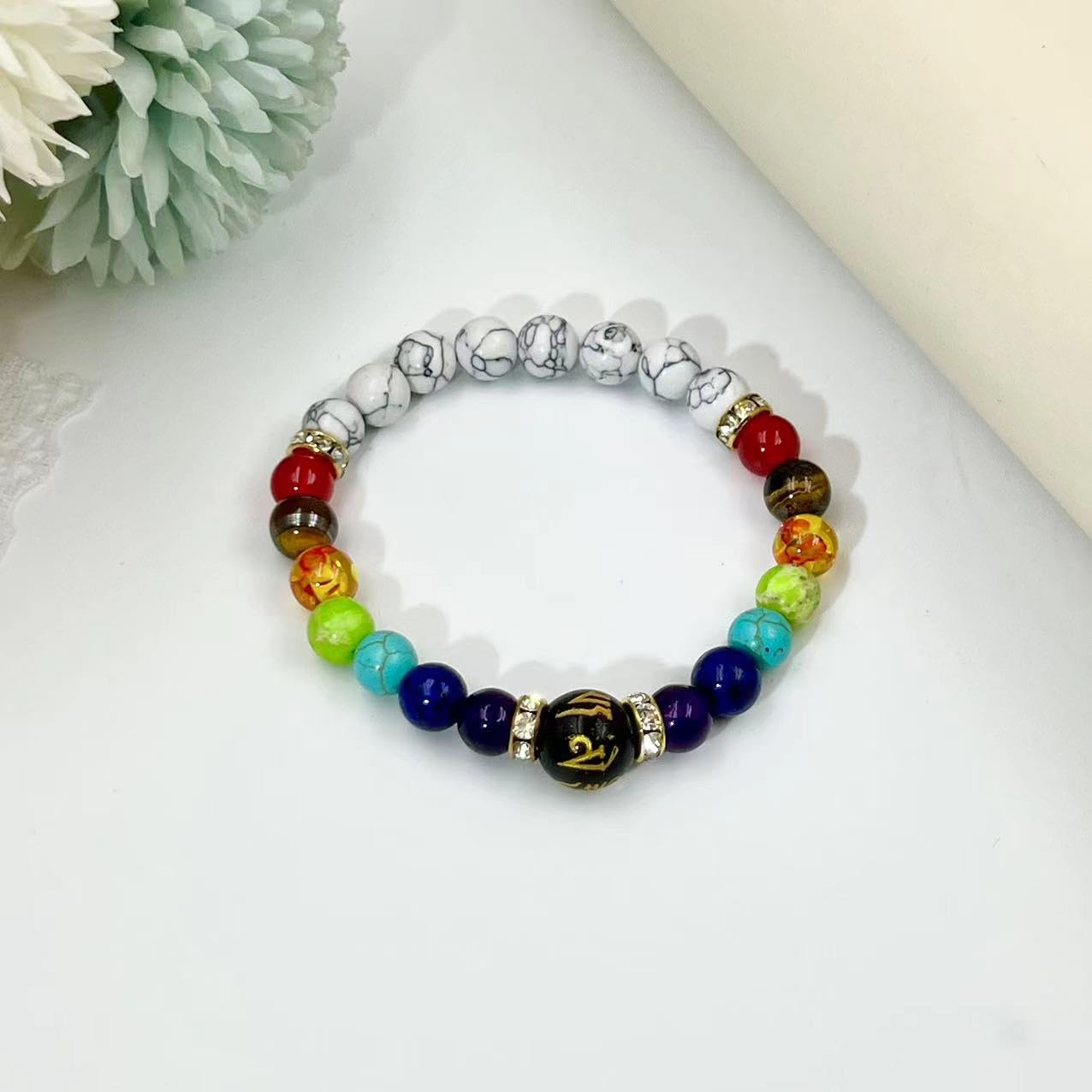 Todenb adjustable bracelet size 5 to 10 inches.
