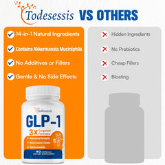 Todesessis GLP-1 chicory inulin digestive bundle visual for digestion