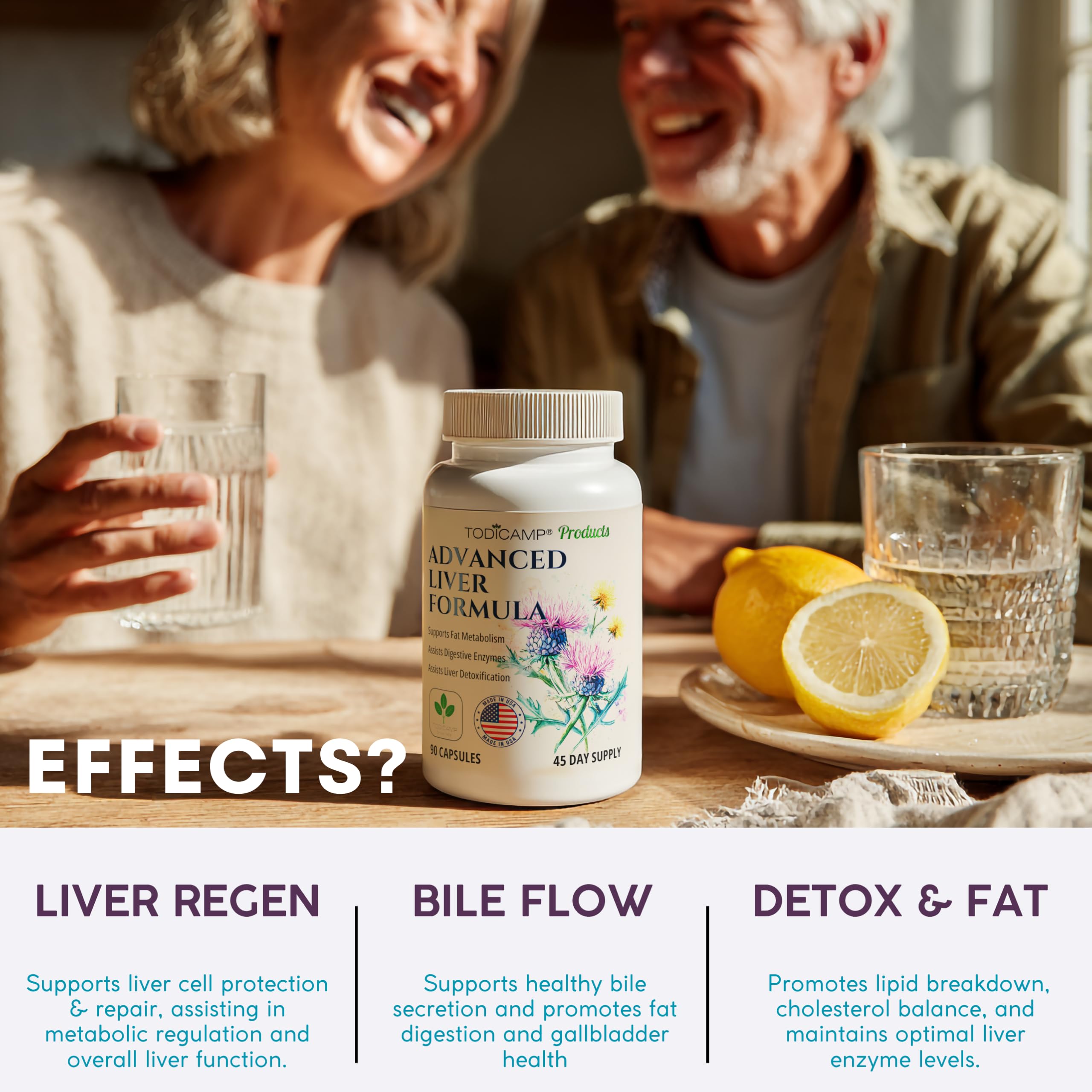 TODICAMP Artichoke Extract highlighted supports liver function
