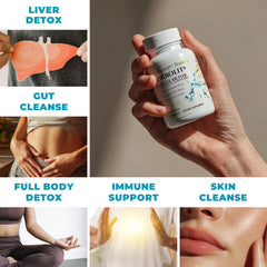 TODICAMP Zeolite Detox Sorbolit pour action, convenient daily dosing.