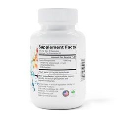 TODICAMP Zeolite Detox Sorbolit ultra-fine powder closeup for easy mixing.