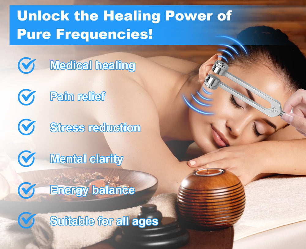 Tofxim tuning forks 136.1Hz focused on balance and calm.