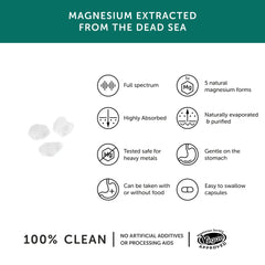 Together Health Marine Magnesium bottle back label with ingredients