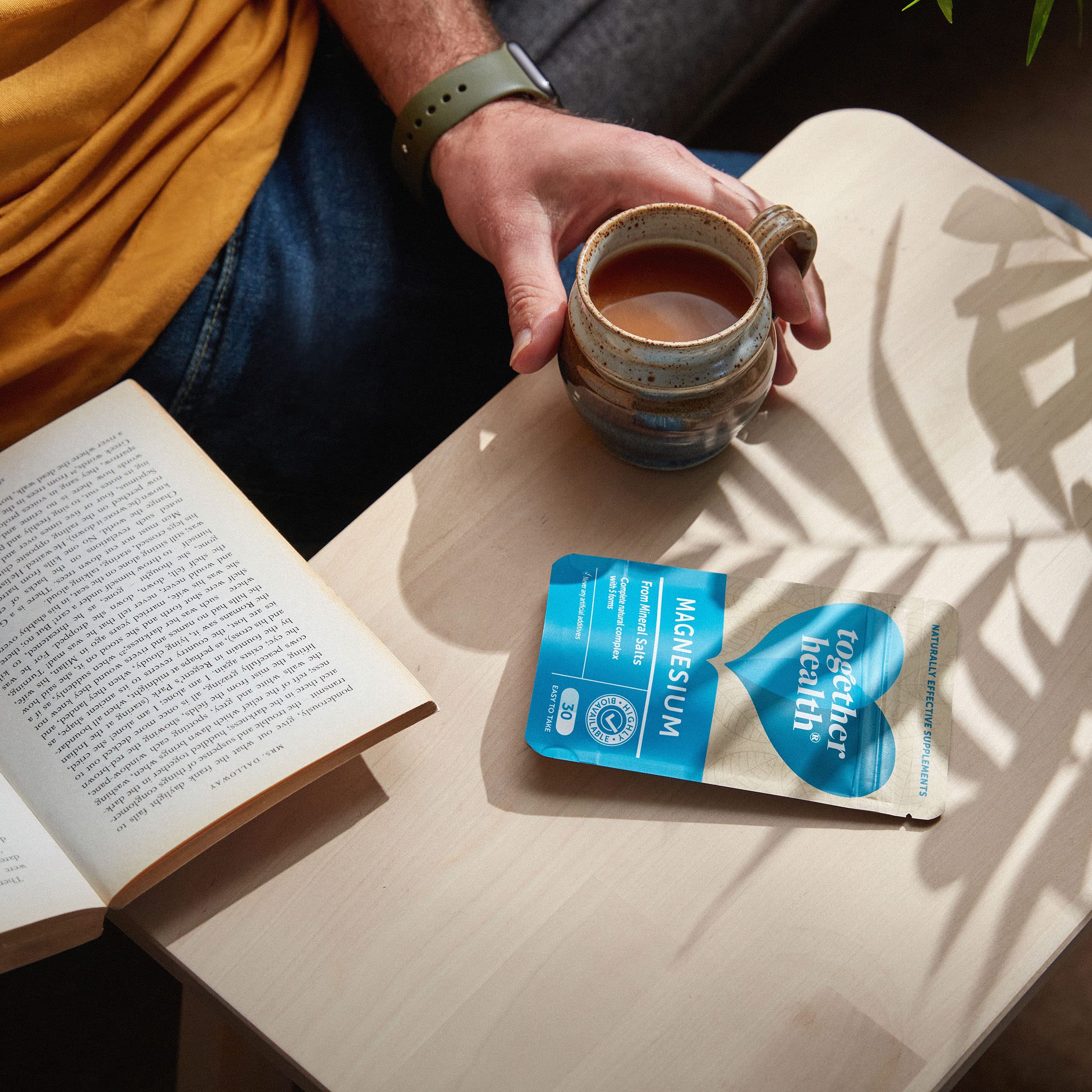 Together Health Marine Magnesium, marine-sourced mineral supporting bone wellness