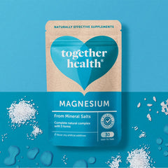 Together Health Marine Magnesium packaging box displayed for travel
