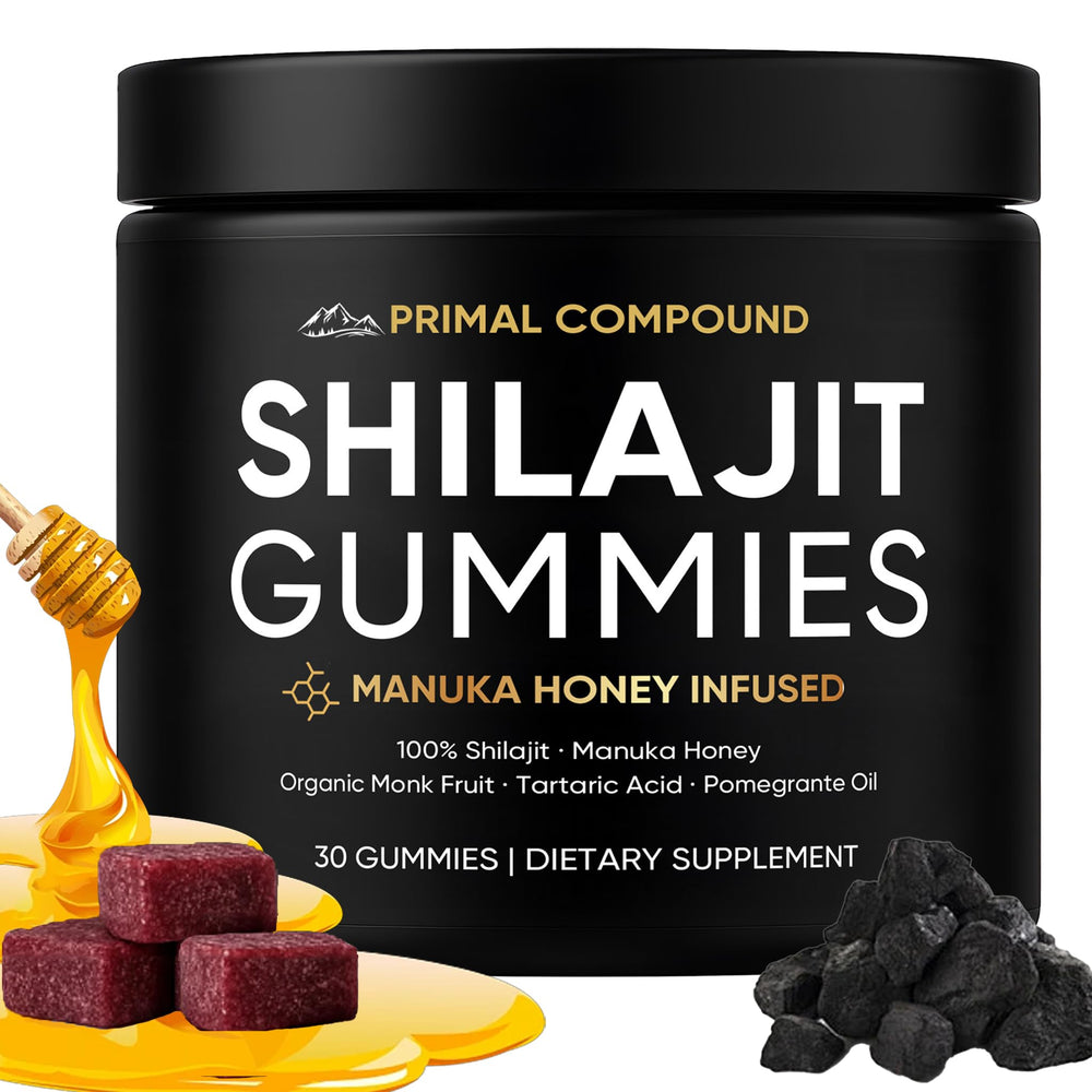 TOGOLIUN Primal Compound Shilajit Gummies bottle for daily vitality and focus