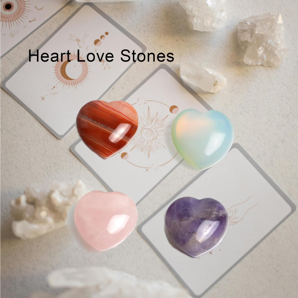 Togous pocket-sized heart stones fit in palm for on-the-go guidance.