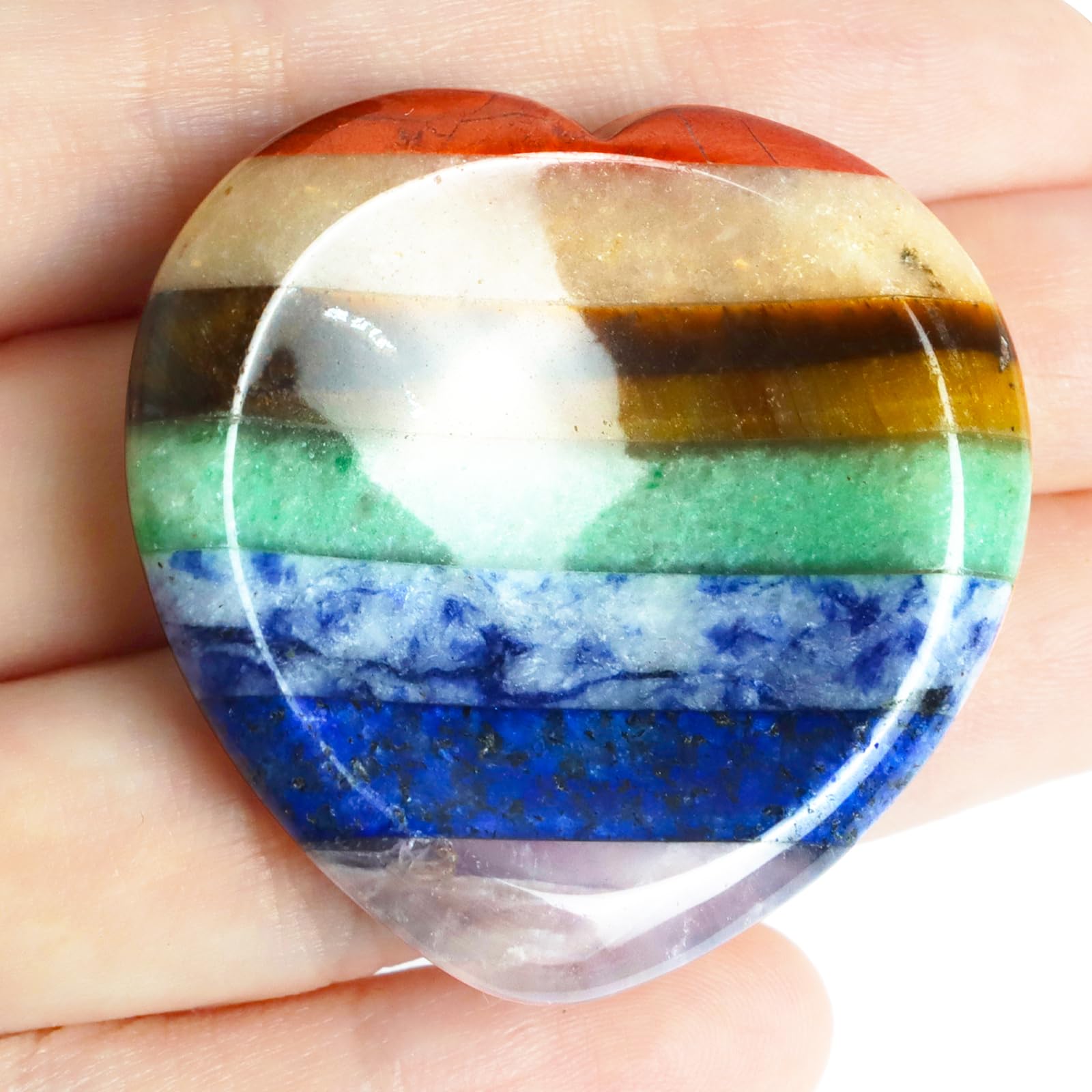 Togous Worry Stone with thumb groove for discreet anxiety support on the go.