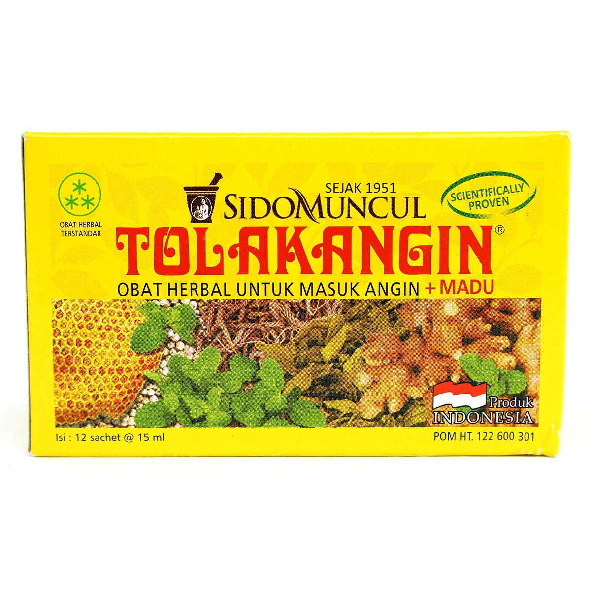 Tolakangin Herbal Syrup with Honey bottle for convenient daily wellness.