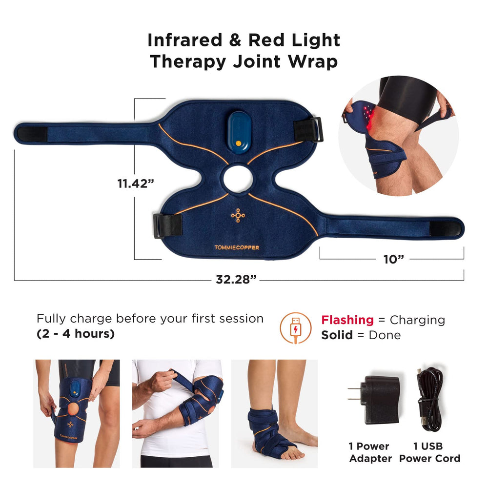 Full view of the 60-led infrared therapy device with red and near-infrared LEDs.