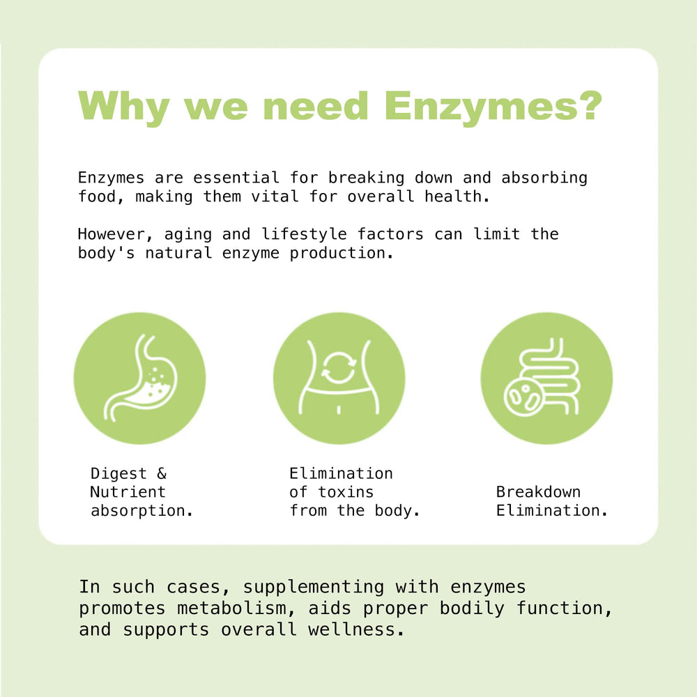 Tomnada O! MY ENZYME label beta-carotene highlights antioxidant-rich ingredients