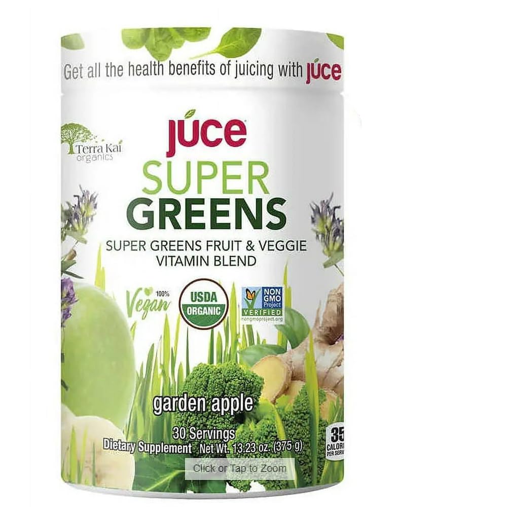 Tomo Wellness Terra-Kai bottle pour shows a quick greens boost on the go.