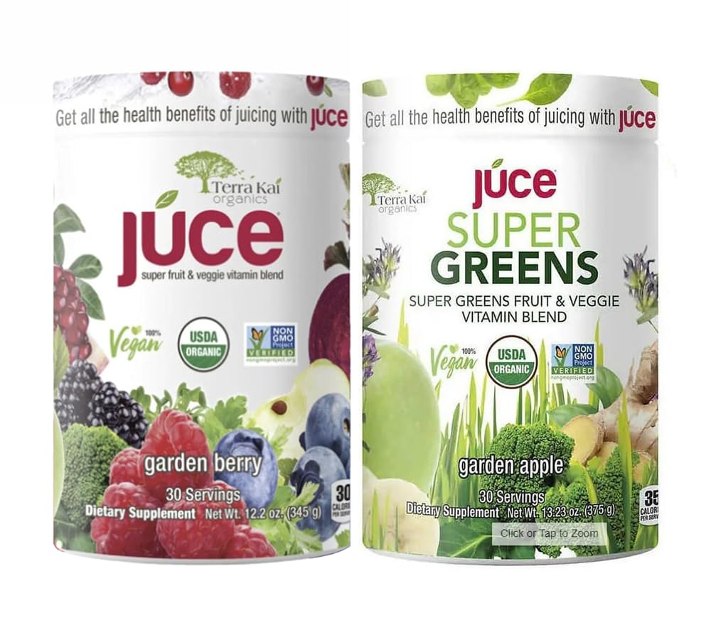 Tomo Wellness Terra-Kai juice bottle with Garden Apple-Berry blend for daily energy