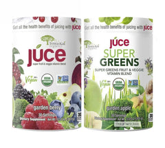 Tomo Wellness Terra-Kai juice bottle with Garden Apple-Berry blend for daily energy