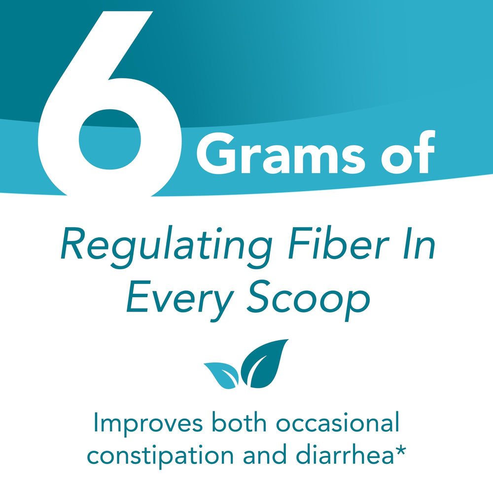 Tomorrow's Nutrition Sunfiber scoop beside the tub for easy dosing