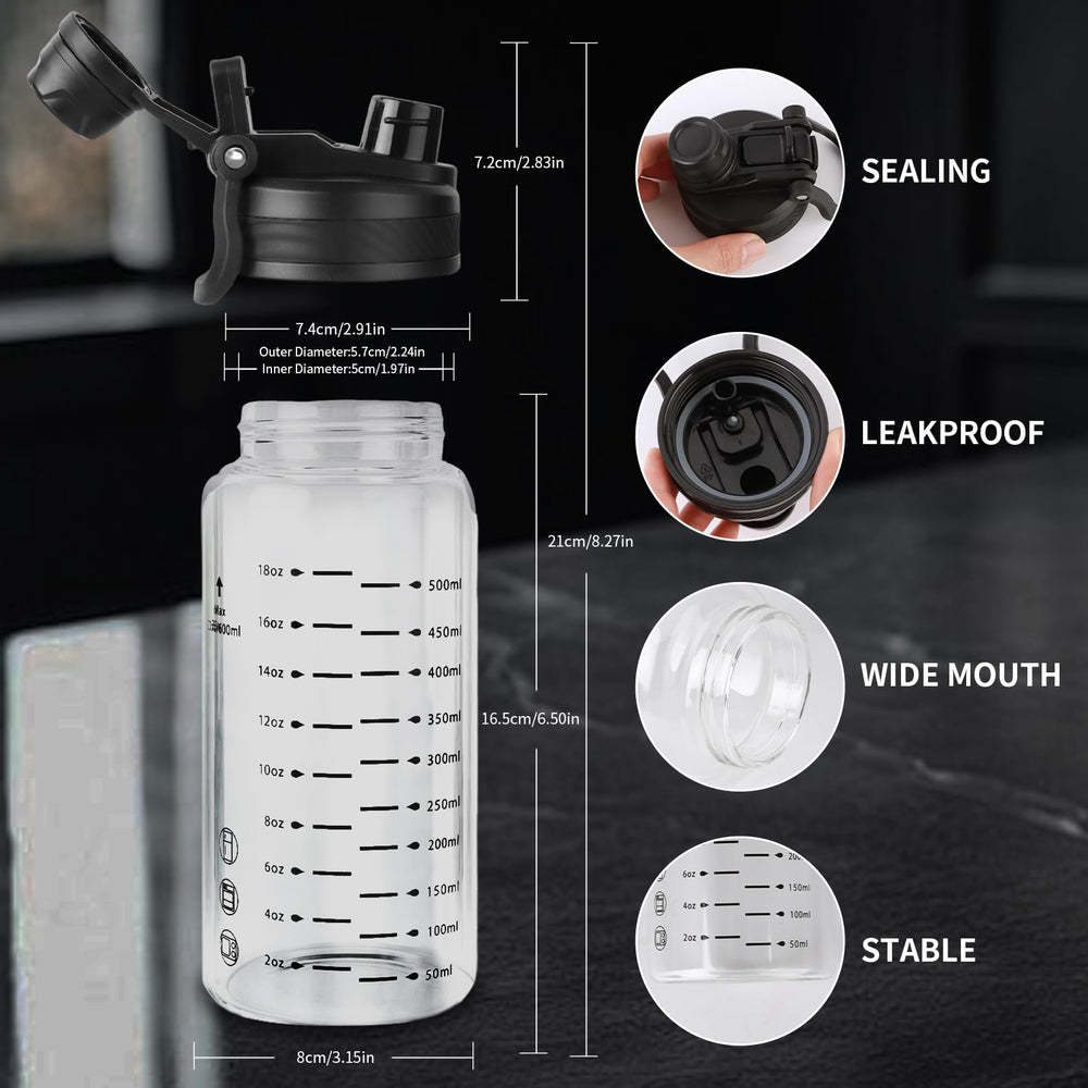 TONGRANG-LIFE 2-in-1 sip and straw design supports easy hydration