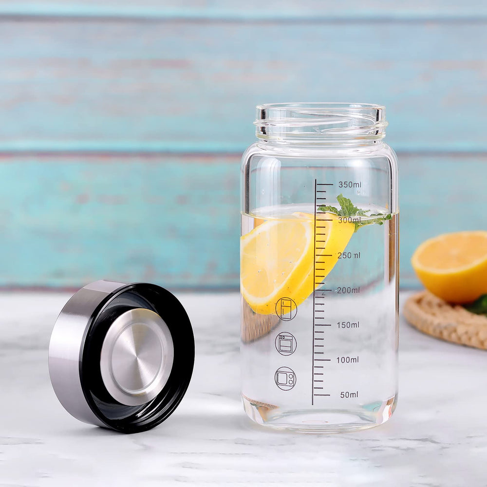 Tongrang-Life microwave-safe glass bottle, quick reheating for beverages.