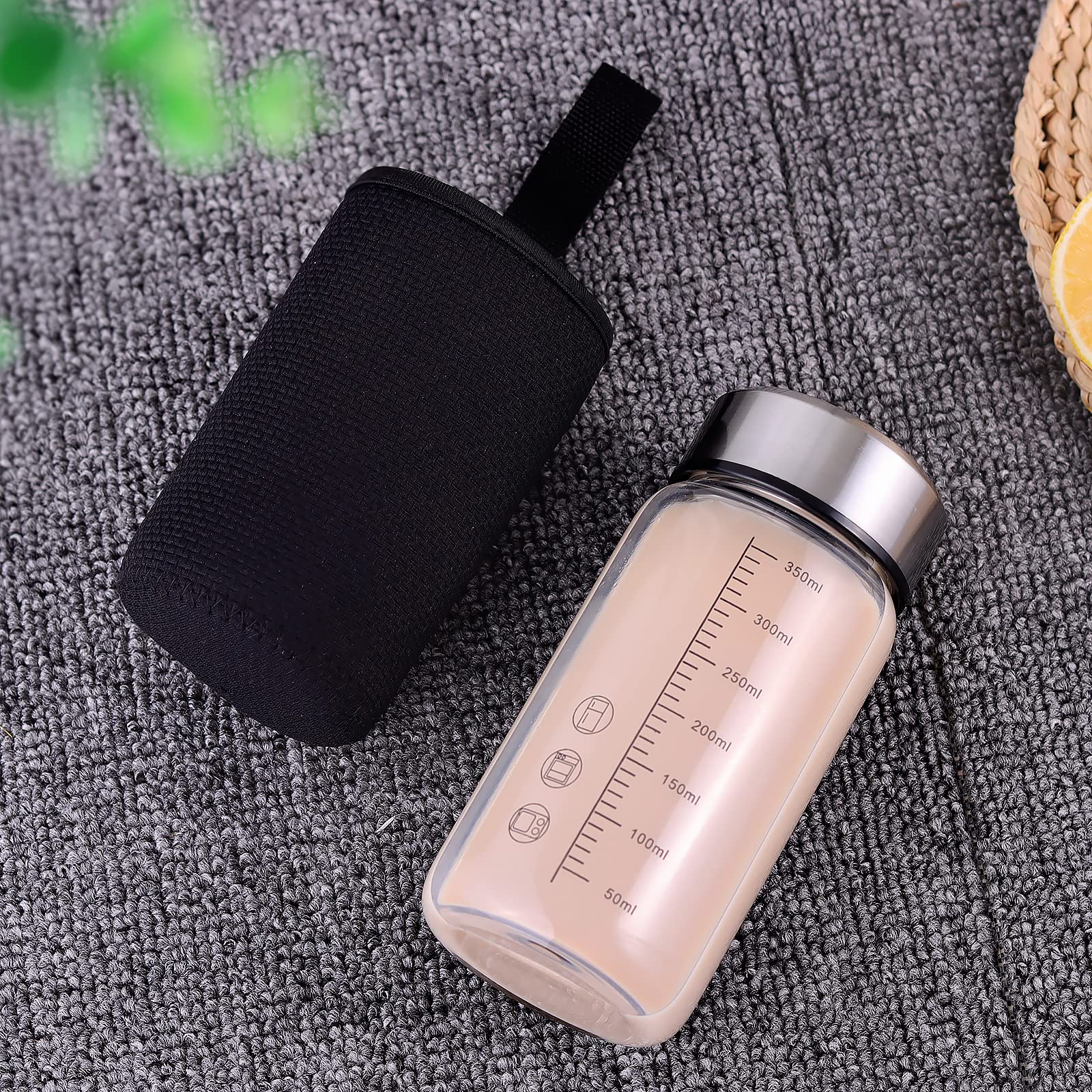 Tongrang-Life portable glass bottle for travel, ideal for infused water.