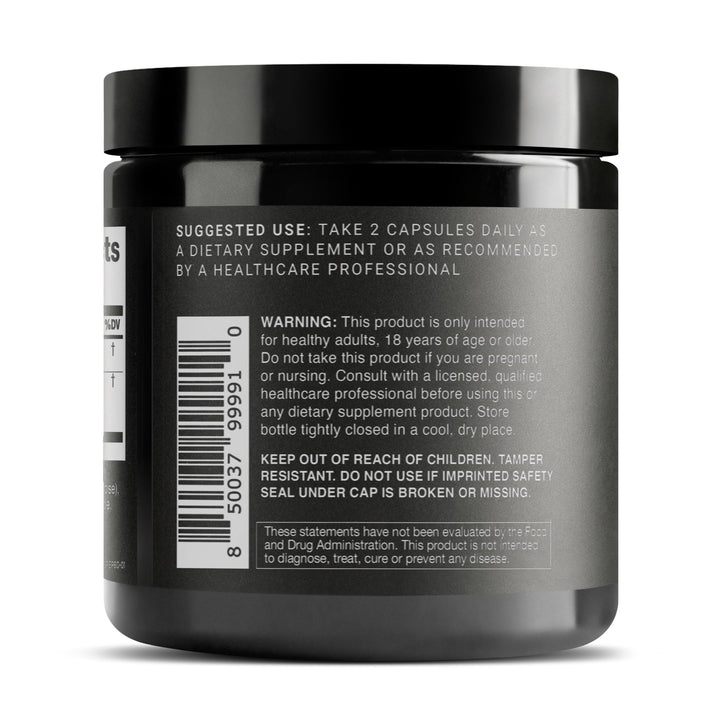 Toniiq 22mg spermidine tri-hydrochloride label close-up