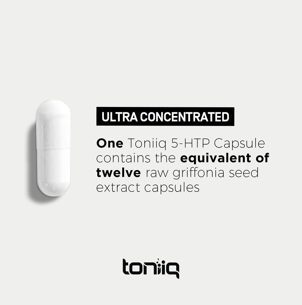 Toniiq label detail emphasizing purity and ingredients