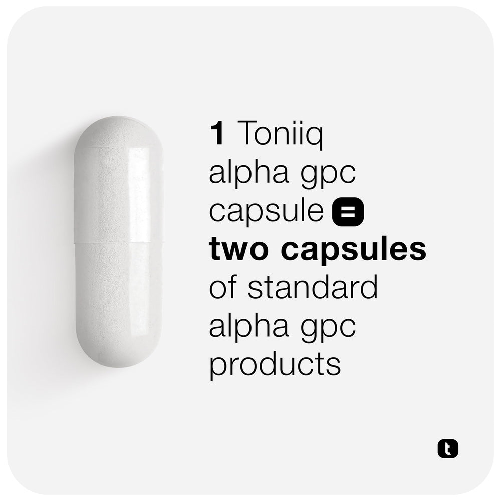 Toniiq Alpha GPC GMP-certified USA facility production