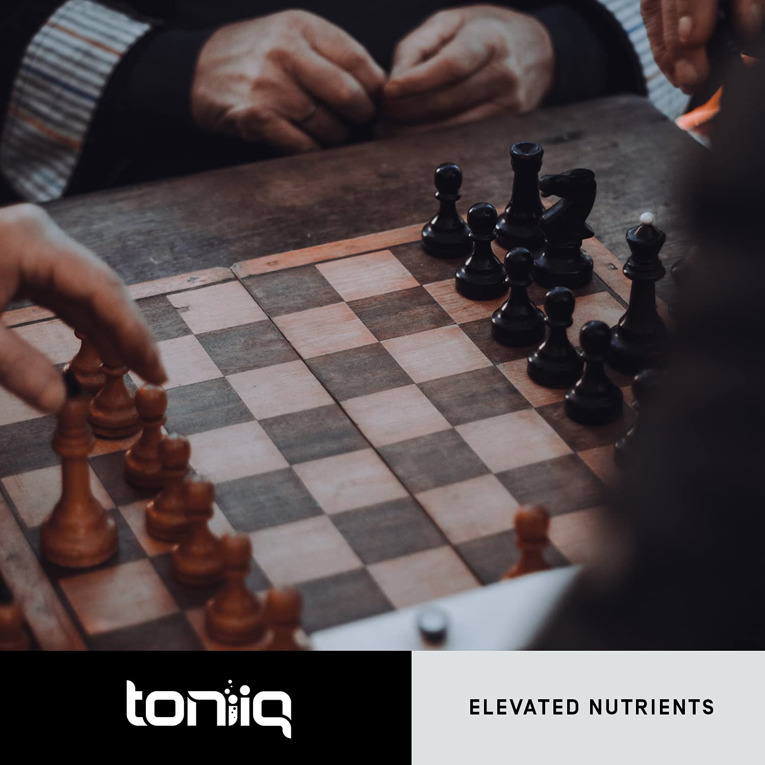 Toniiq Bacopa packaging seal emphasizing freshness and purity.
